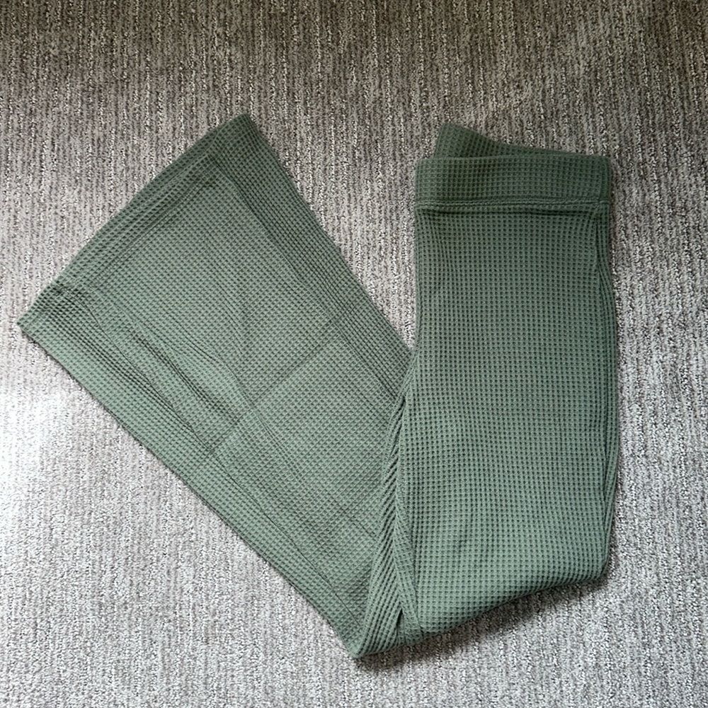 Women’s Aerie Real Me Waffle flare pant